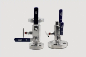 A double block and bleed valve