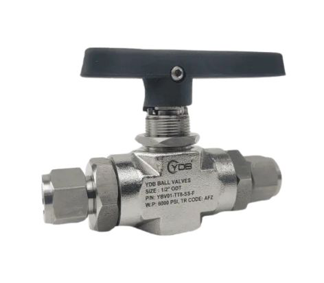 An instrumentation ball valve.